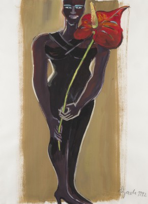 Picture FRAU IM SCHWARZEN KLEID (1992)