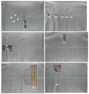 Auction 158<br>KONVOLUT VON 6 ARBEITEN AUS DER SERIE 'ZEITUNG (1992-2005)'