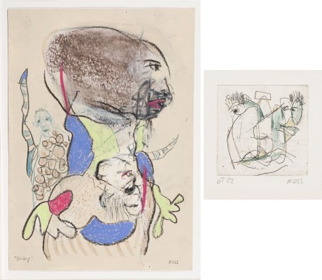 Auction 158<br>ZWEI ARBEITEN: 'BÜRSTIGE' UND 'O.T.'