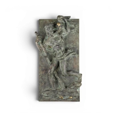 Bild BRONZERELIEF 'HEILIGER CHRISTOPHERUS' (1957)