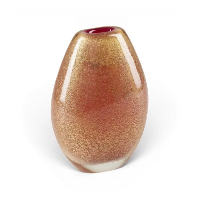 Bild VASE 'ROSSO PULEGOSO ORO'