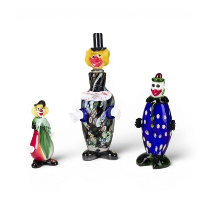 Auction 158<br>JOHANSFORS UND MURANOGLAS: DREI CLOWNS