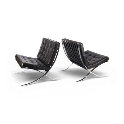 Auction 158<br>PAAR SESSEL 'BARCELONA CHAIR'