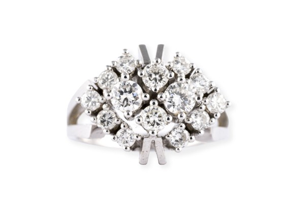 Bild RAUTENFÖRMIGER BRILLANT RING