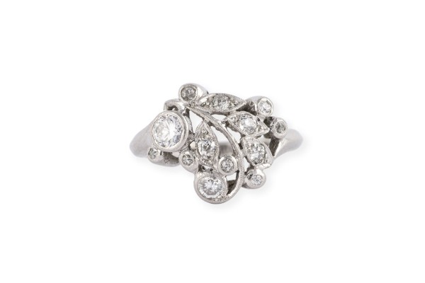 Bild FLORALER DIAMANT RING