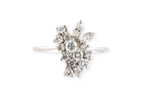 Picture DIAMANT CLUSTER RING