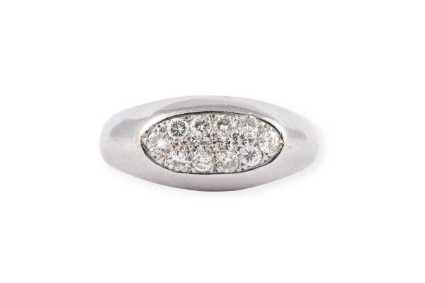 Picture MODERNER BRILLANT RING
