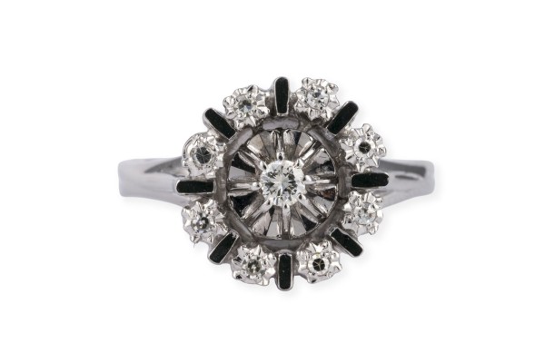 Picture RUNDER DIAMANT RING