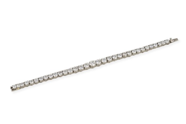 Picture VINTAGE DIAMANT ARMBAND 18.00 CT.