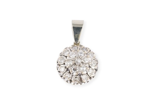 Picture RUNDER DIAMANT ANHÄNGER