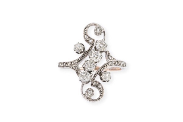 Bild ZIERVOLLER JUGENDSTIL RING
