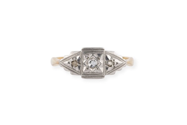 Bild ZARTER ART DÉCO RING