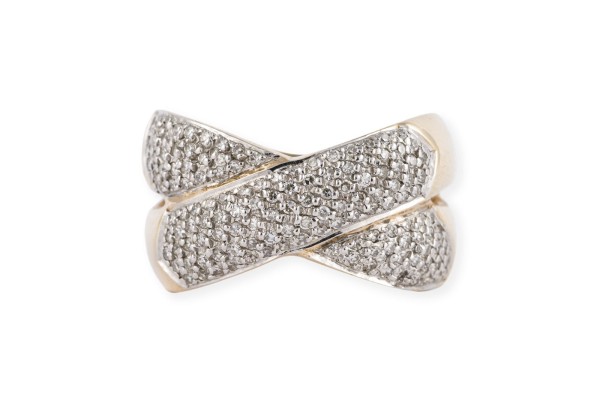 Bild GEKREUZTER DIAMANT RING