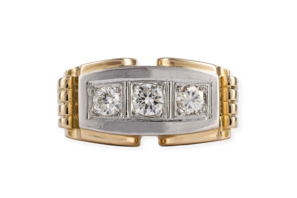 Bild MASSIVER TRILOGIE RING