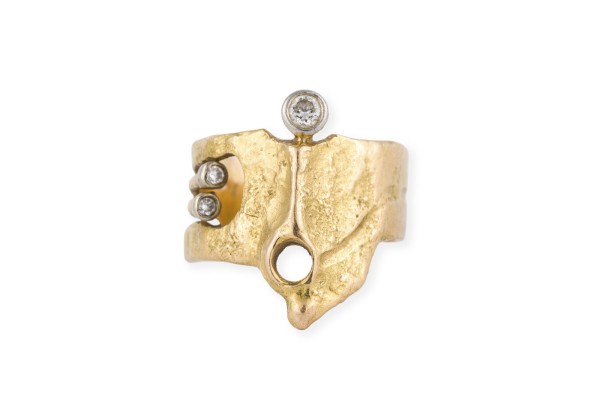 Picture BRUTALISTISCHER DESIGN RING