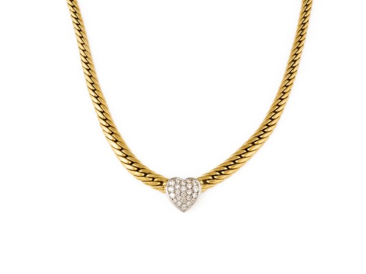 Picture MASSIVES HERZ COLLIER