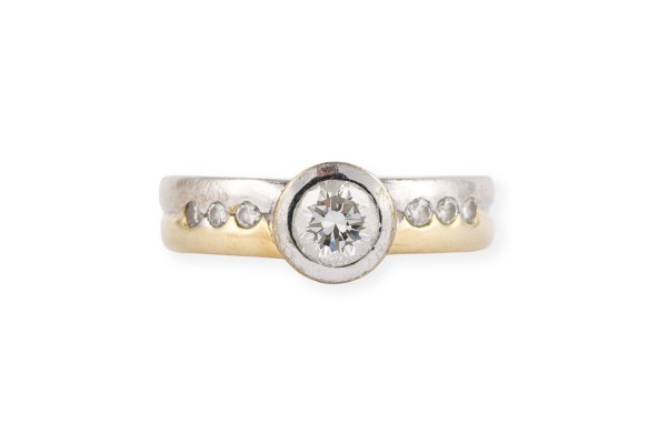 Bild BICOLOR BRILLANT RING
