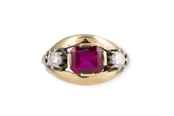 Bild RUBIN TRILOGIE RING