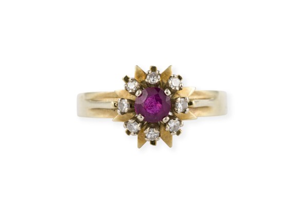 Picture RUBIN ENTOURAGE RING
