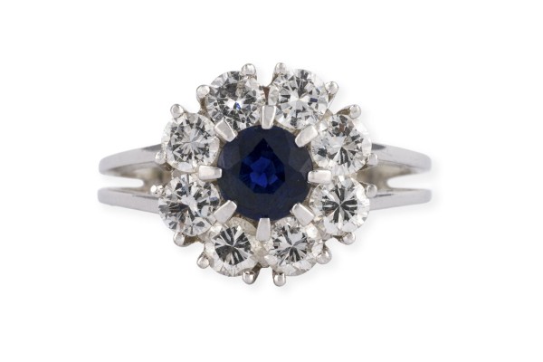 Picture SAPHIR ENTOURAGE RING