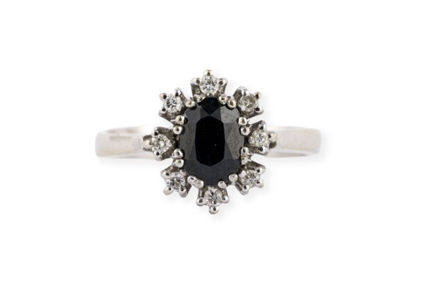 Picture SAPHIR ENTOURAGE RING