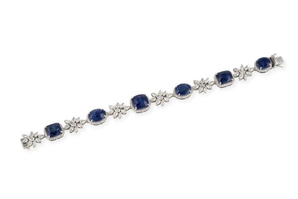 Bild BEDEUTENDES SAPHIR ARMBAND