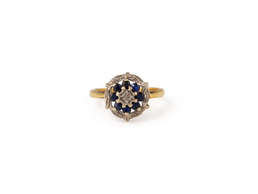 Bild RUNDER SAPHIR RING