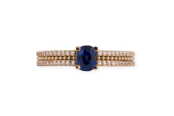 Bild SAPHIR DIAMANT RING