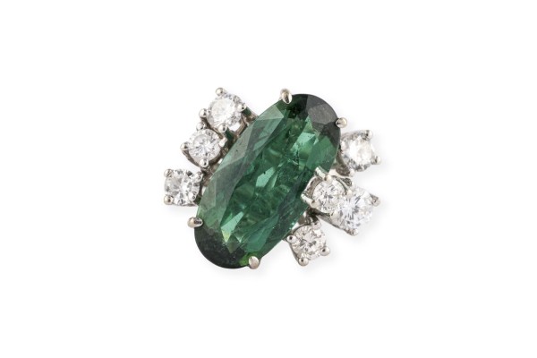 Bild TURMALIN BRILLANT RING