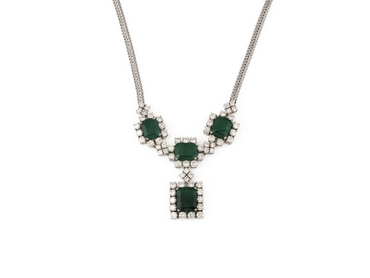 Picture PRÄCHTIGES SMARAGD COLLIER