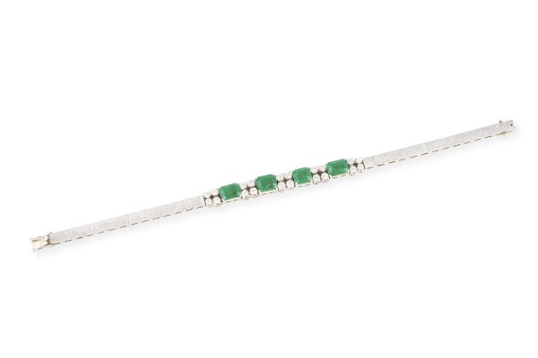 Picture SMARAGD BRILLANT ARMBAND