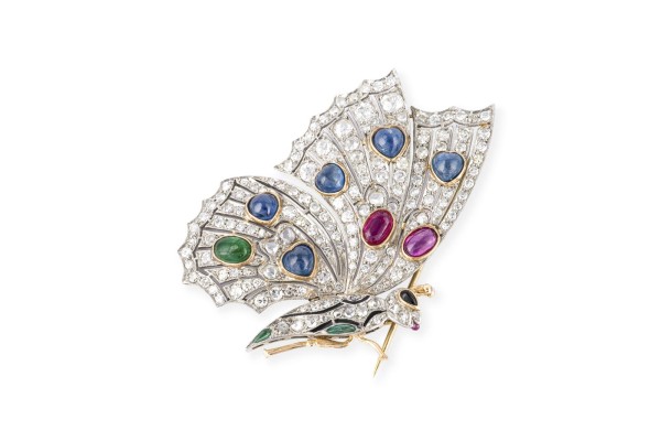 Bild AGE OF GLAMOUR SCHMETTERLING BROSCHE