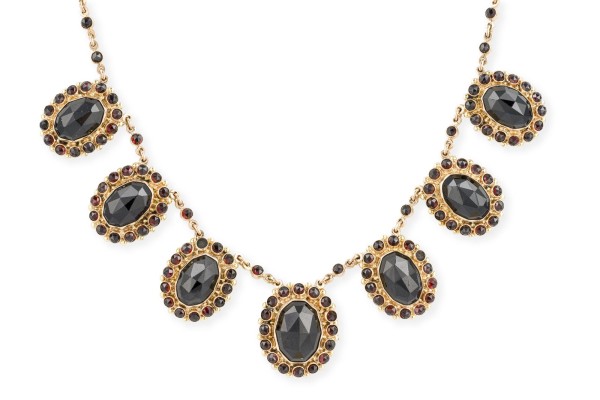 Picture PRÄCHTIGES GRANAT COLLIER
