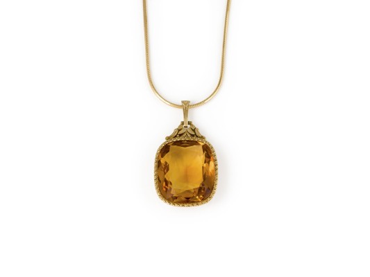 Picture CITRIN COLLIER 40.00 CT.