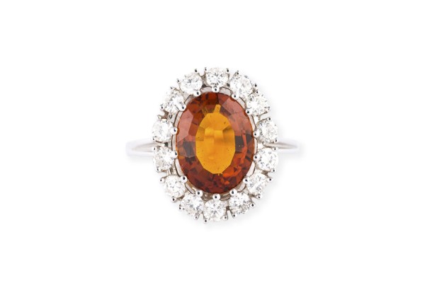 Picture MADEIRA CITRIN COCKTAIL RING