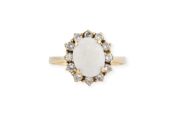 Picture OPAL BRILLANT RING