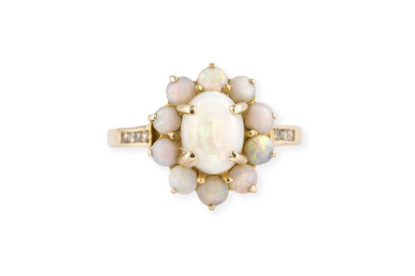 Bild OPAL HALO RING