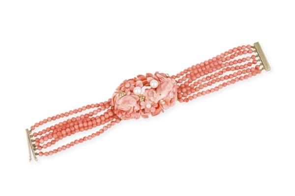 Bild BEDEUTENDES KORALLEN ARMBAND
