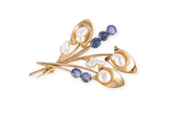 Bild PERLEN BOUQUET BROSCHE