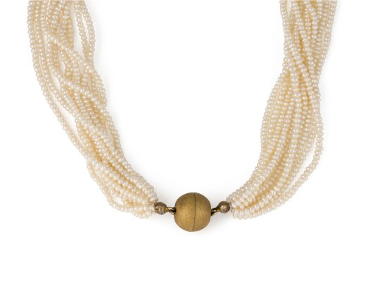 Picture MEHR REIHIGES PERLEN COLLIER