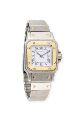 Picture 'CARTIER' SANTOS ARMBANDUHR