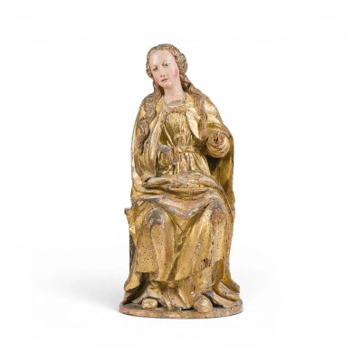 Auction 165<br>SITZENDE HEILIGE (WOHL MADONNA)