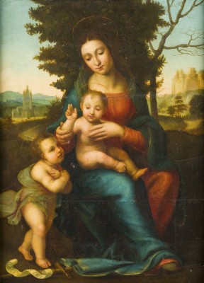 Auction 165<br>MADONNA MIT KIND UND JOHANNESKNABEN