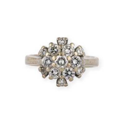 Picture DIAMANT CLUSTER RING