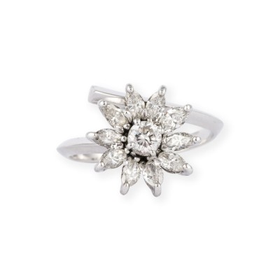 Bild BLÜTEN DIAMANT RING