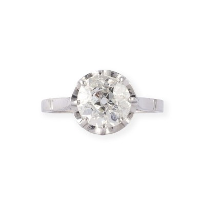 Picture SOLITÄR DIAMANT RING 2.11 CT.