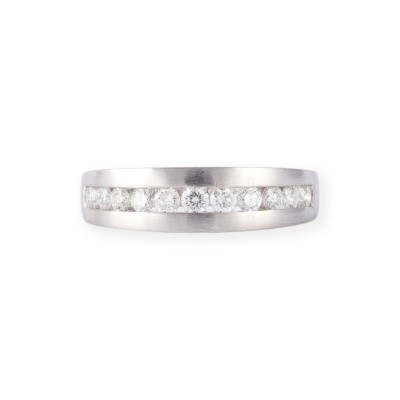 Bild PLATIN HALB MEMOIRE RING