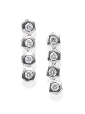 Bild ELEGANTE DIAMANT OHRHÄNGER