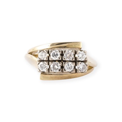 Picture RECHTECKIGER BRILLANT RING