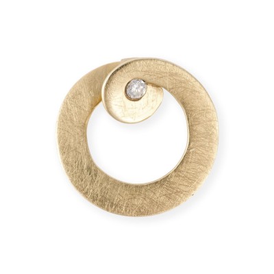 Picture MATTIERTER SPIRAL ANHÄNGER